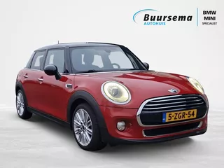 MINI Cooper Mini 1.5 Chili Bns | 69.000km NAP | Automaat | Led-koplampen | Profesional Navigatie | Sport lederen interieur |