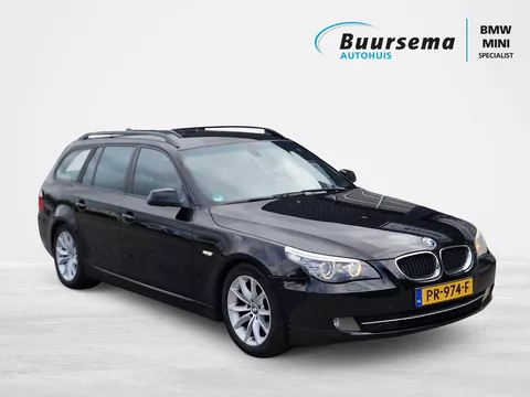BMW 5 Serie Touring 520d Corporate Lease | Naviagtie Proffesional | Goed onderhouden | Bluetooth Tel | Zwartehemel