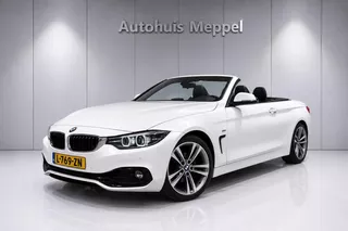 BMW 4 Serie 420i Cabrio Sport-Line*H/kSound*Nekverwarmer*Navi*LED*PDC