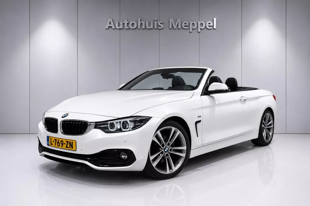 BMW 4 Serie 420i Cabrio Sport-Line*H/kSound*Nekverwarmer*Navi*LED*PDC