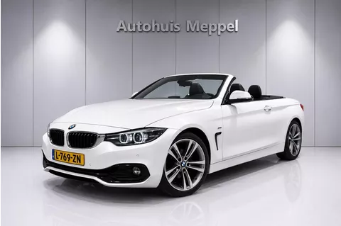 BMW 4 Serie 420i Cabrio Sport-Line*H/kSound*Nekverwarmer*Navi*LED*PDC