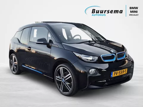 BMW i3 Basis 94Ah 33kWh | WARMTEPOMP | Snelladen | Lederen interieur | Glazenkantel schuifdak | 42.000 KM NAP !